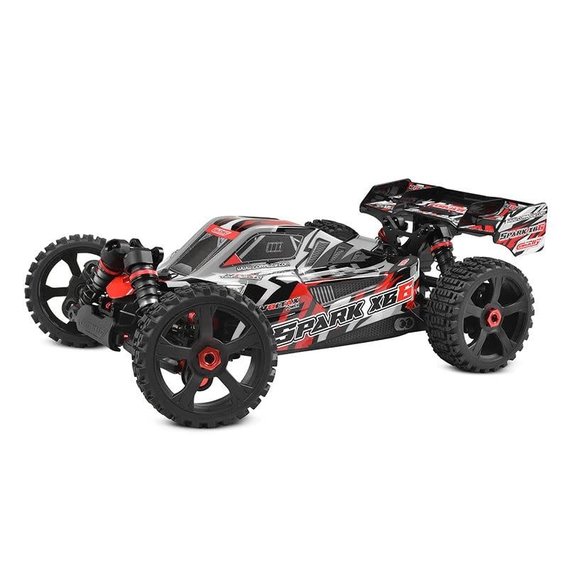 COR00285-R Spark XB6 1/8 6S Basher Buggy, RTR, Red - Michael's RC