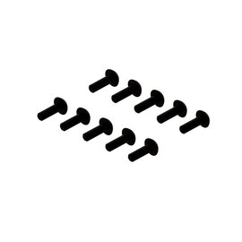 Arrma ARA-1254  M2.5x8mm Button Head Screw With M3 Head (10)