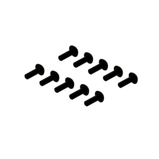 Arrma ARA-1254  M2.5x8mm Button Head Screw With M3 Head (10)