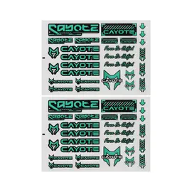 Cayote CYEFS03  Cayote "Force Be Unified" Decal Sheets (2)