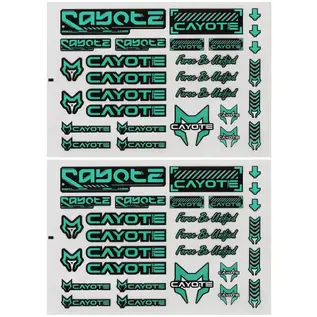 Cayote CYEFS03  Cayote "Force Be Unified" Decal Sheets (2)