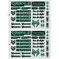 Cayote CYEFS03  Cayote "Force Be Unified" Decal Sheets (2)