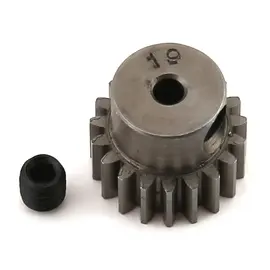 Robinson Racing RRP1819  2mm / .5 Module, Hard Steel Motor Pinion, 19T