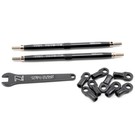 Traxxas TRA5338A  128mm Black Aluminum Toe Links (2) Revo E-Revo