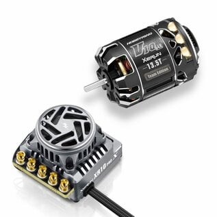Hobbywing HWI38020806   XR10 Pro G3X & V10 G4R 13.5T Team Edition Motor Combo