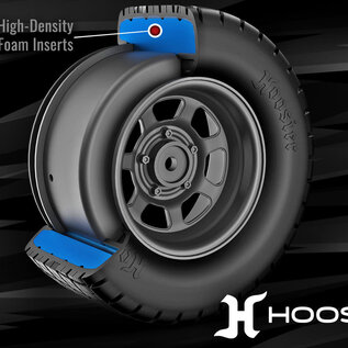 Traxxas TRA10474R Dirt Oval Gray Rear Wheels w/ Hoosier Tires (2)