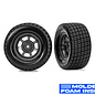 Traxxas TRA10474R Dirt Oval Gray Rear Wheels w/ Hoosier Tires (2)