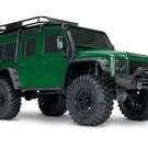 Traxxas TRA82256-4 GRN TRX-4 Land Rover Defender Green Clipless Body
