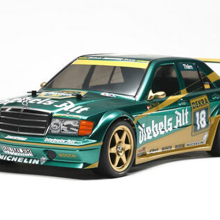 Tamiya TAM58638-A   1/10 RC Mercedes-Benz 190E, 2.5-16 Evo.II Team Zakspeed Touring Car Kit, TT-01 Type-E Chassis