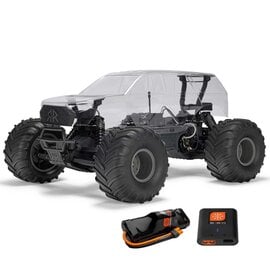 Arrma ARA3230SKT2 GORGON Black 4X2  Brushed Monster Truck RTA Kit w/ Battery