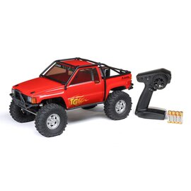 Axial Racing AXI-2062T2  1/10 SCX10 III 1987 Toyota SR5 4X4 RTR Brushed Rock Crawler, Red