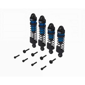 Arrma ARA-2671 Shock Set, Front/Rear Assembled, TBC cSt Oil, Blue (4Pcs): Mini Kraton