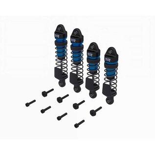 Arrma ARA-2671 Shock Set, Front/Rear Assembled, TBC cSt Oil, Blue (4Pcs): Mini Kraton