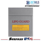 Surpass Hobby USA DTBB01002 Hobby Details LiPo Battery Safety Bag 23x30cm (9"x11.8")