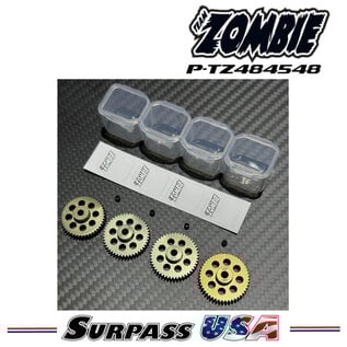 Team Zombie P-TZ484548 Team Zombie Hard-Anodized Aluminum 7075 Pinion Gear 48P 45-48T (4pcs)