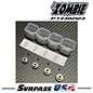 Team Zombie P-TZ482124 Team Zombie Hard-Anodized Aluminum 7075 Pinion Gear 48P 21-24T (4pcs)