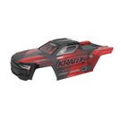 Arrma ARA-2652  Mini KRATON Body (Black/Red)