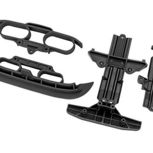 Traxxas TRA10837-BLK  Black Bumpers and Skid Plates for Mini Rally