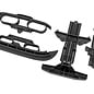 Traxxas TRA10837-BLK  Black Bumpers and Skid Plates for Mini Rally