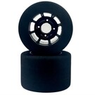 BSR BSRD4022  1/10 DRAG 3" X 2" YELLOW 4-BOLT