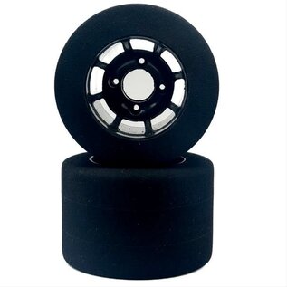 BSR BSRD4022  1/10 DRAG 3" X 2" YELLOW 4-BOLT