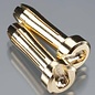 TQ Wire TQW2505 4mm HD Male Bullets (Charger Side, pr.) Gold