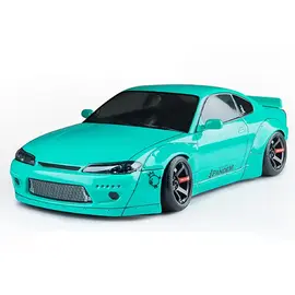 MST MXS-720026  PANDEM Nissan S15RB 1/10 Drift Body (Clear) (257mm Wheelbase) w/Duck Tail
