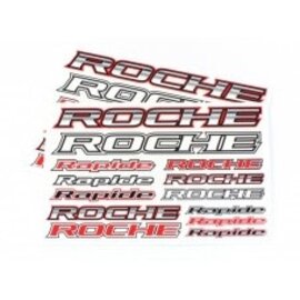 RocheRC USA ROC-710006  Roche Rapide Sticker Set, 10x15cm, 2 pcs