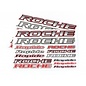 RocheRC USA ROC-710006  Roche Rapide Sticker Set, 10x15cm, 2 pcs