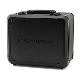 Koswork KOS32302-KMZ  Kyosho Mini-Z Mini Black V2 Aluminum Carry Case w/Foam Inserts