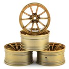 MST MXS-832068GD  Gold GTR wheel (+9) (4) (9mm Offset) w/12mm Hex