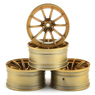 MST MXS-832068GD  Gold GTR wheel (+9) (4) (9mm Offset) w/12mm Hex