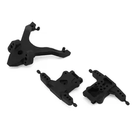Team Associated ASC92586  RC10B7.1 Top Plate & Ballstud Mounts