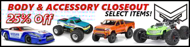 Body & Accessory Closeouts!