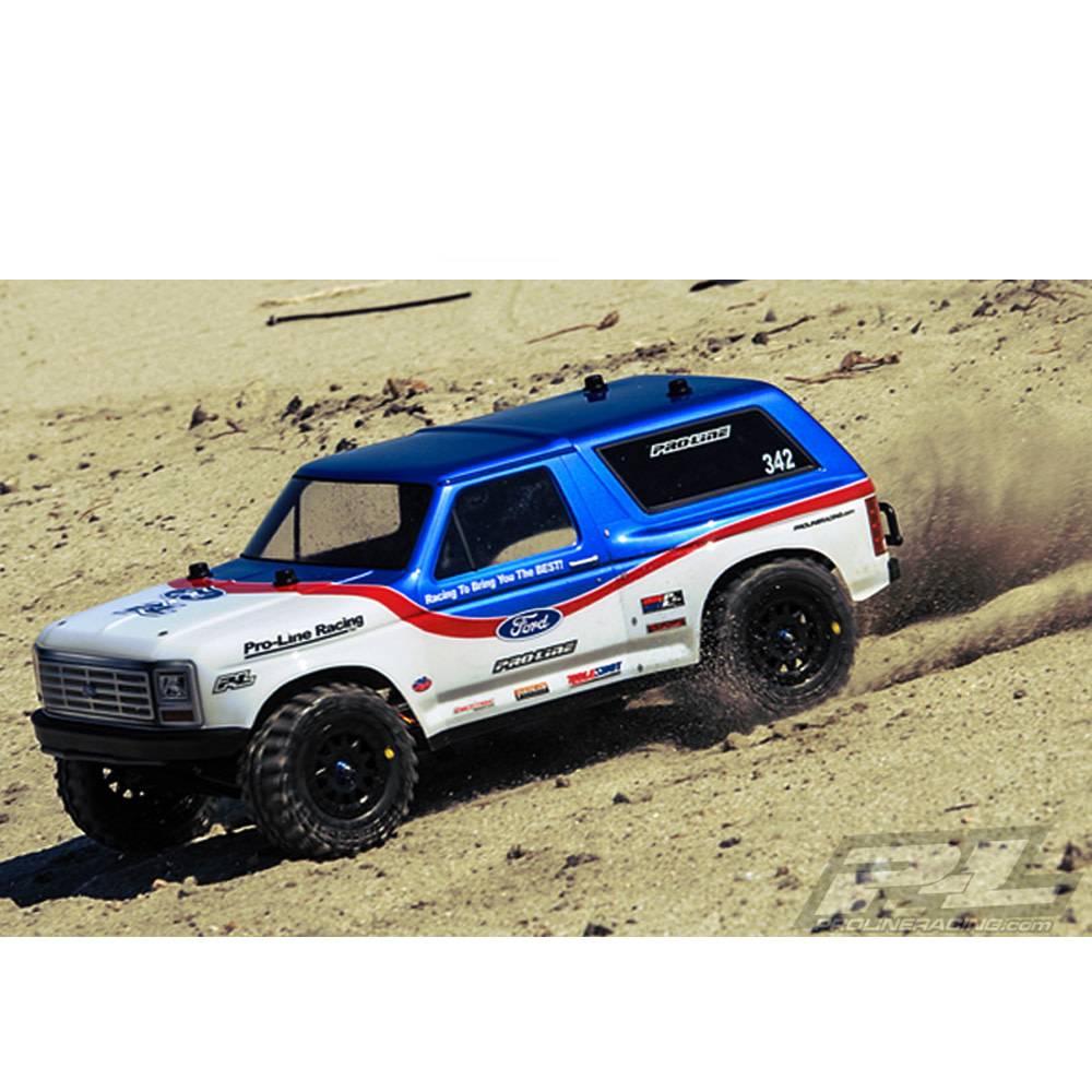 PRO3423-00 1981 Ford Bronco Clear Body for Pro-2SC Slash, Slash 4X4 - Michael's RC Hobbies