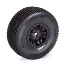 Proline Racing PRO1028510  1/16 King Pin Front/Rear Tires MTD 12mm Black Split Six (4): MOJAVE GROM