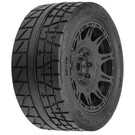 Proline Racing PRO1020511  1/6 Menace HP BELTED F/R 5.7” Tires MTD 24mm Black Raid 8x48 Hex (2)