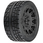 Proline Racing PRO1020511  1/6 Menace HP BELTED F/R 5.7” Tires MTD 24mm Black Raid 8x48 Hex (2)