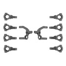Team Associated ASC92577  RC10B7.1 FT Caster And Steering Block Set, Carbon