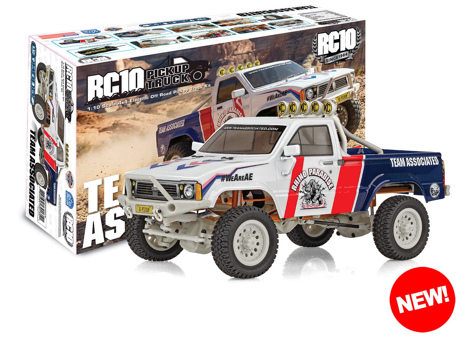 ASC7004 RC10T Factory Team Truck Kit PREORDER - Michael's RC Hobbies