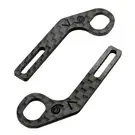 INOV8 IN8-20006  X-Lite Horizontal Rear Body Mount for 1/10 EP TC Type 6 CF Extensions
