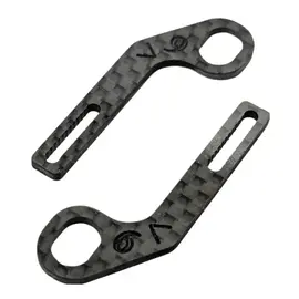 INOV8 IN8-20006  X-Lite Horizontal Rear Body Mount for 1/10 EP TC Type 6 CF Extensions