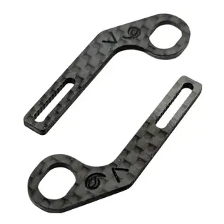 INOV8 IN8-20006  X-Lite Horizontal Rear Body Mount for 1/10 EP TC Type 6 CF Extensions
