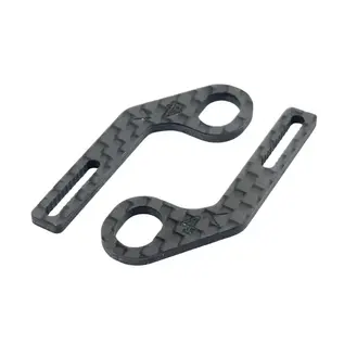 INOV8 IN8-20004  X-Lite Horizontal Rear Body Mount for 1/10 EP TC Type 4 CF Extensions