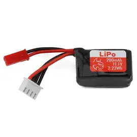 Redcat Racing RER42141  Redcat 3S LiPo Battery (11.1V/200mAh) w/JST Connector