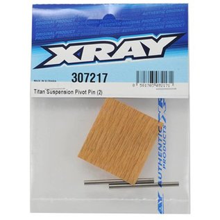 Xray XRA307217 T4 Titanium Suspension Pivot Pin (2)