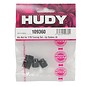 Hudy HUD109360 Aluminum 4mm Nut 1/10th Touring Set-up System