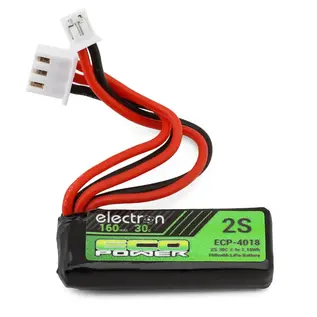 Eco Power ECP-4018 EcoPower "Electron" 2S 30C LiPo Battery Pack (7.4V/160mAh) (Axial® SCX30™)