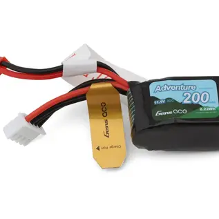 Gens Ace GEA2003S30JST Gens Ace 3S 30C Adventure LiPo Battery Pack (11.1V/200mAh) w/JST Connector
