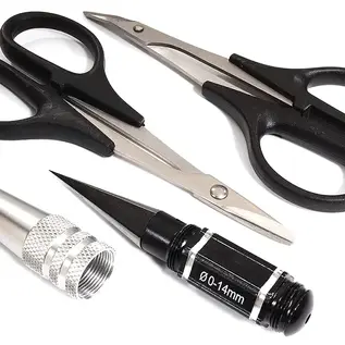 Integy C30300  Universal Plastic R/C Body Mounting Hole, Cut & Trim Tool Kit